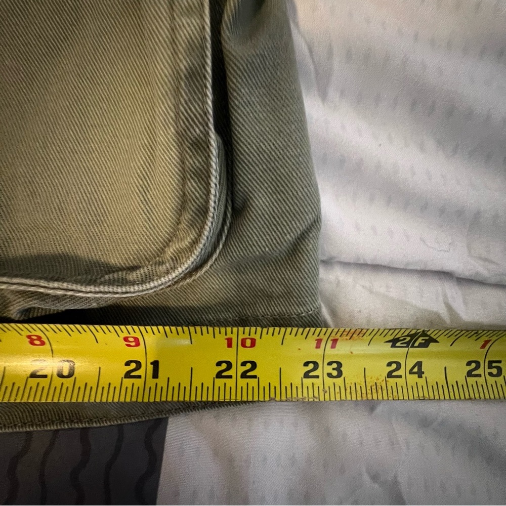 Eddie Bauer Womens Olive Green Army Military Style Utility Jacket Sz XL Cotton - Picture 14 of 16